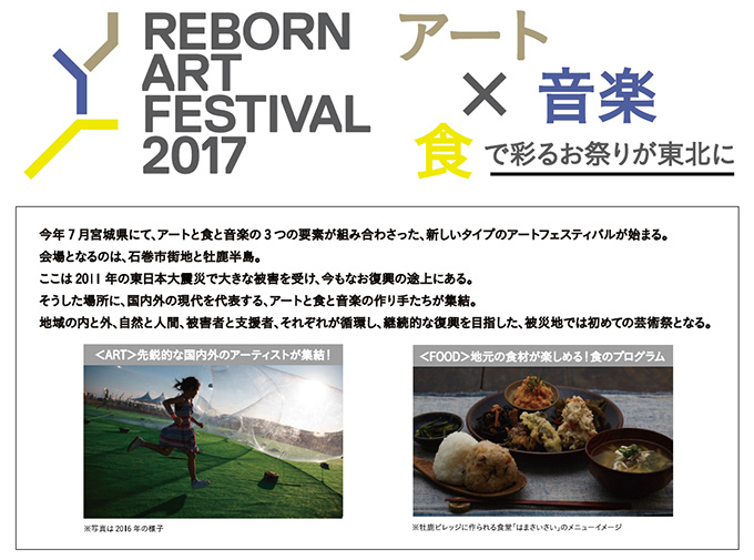 Reborn Art Festival 17 ローチケ ローソンチケット イベントチケット情報 販売 予約
