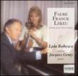 Violin Sonata,  1,  2,  :  Bobesco(Vn)Gentry(P)+franck,  Lekeu