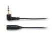 audio-technica: Headphone Extension Cord (3.0m / L Shape Plug): AT3A45l / 3.0 BK (Black)