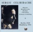 Sym.4  /  Violin Concerto: Ricci,  Celibidache  /  Ndr.so +blacher,  Cherubini,  Etc