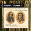 Violin Concerto: Heifetz(Vn), Munch / Bso
