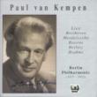 Sym.8  /  Piano Concerto.2: Kempen  /  Bpo,  Aschbacher(P)+liszt,  Mendelssohn,  Etc