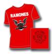 Ramones: Logo 74 : Red: M