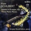Piano Sonata.17, 3 Klavierstucke: Koudriakov