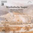 Musikalische Vesper, Biber, Valentini, Dolar : Siedel / Bell'arte Salzburg