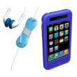 Sumajin  /  Loop Silicon Case For Iphone 3g  /  Starter Kit Blue