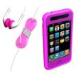 Sumajin  /  Loop Silicon Case For Iphone 3g  /  Starter Kit Pink