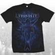 Michael Jackson T-shirt : THIS IS IT Silhouette / Size: XS