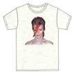 David Bowie T-shirt : Aladdin(Oatmeal)Size: M