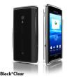 Frame Case For Xperia(Black�~clear)