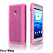 Frame Case For Xperia(Pink�~pink)