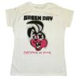 Green Day T-shirt : Road Kill / Size: Lady's M