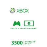 Xbox LIVE 3500 microsoft Point Card