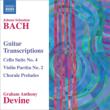 Partita No.2 for Violin, Solo Cello Suite No.4, Chorale Preludes : Devine