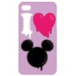 �A�C�E���u�E�~�b�L�[ Iphone4 / 4s �L�����N�^�[�V���R���W���P�b�g(�p�[�v��)