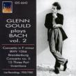 Brandenburg Concerto No.5, Keyboard Concerto No.5, Sinfonia A 3 : Gould(P)Paray / Detroit Symphony Orchestra, N.Goldschmidt / CBC SO