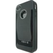 Iphone4 / 4s���p �N���b�v�\�t�g�J�o�[(�u���b�N)