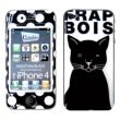 Gizmobies / Nekotyan Black Iphone4 / 4s�����ւ��v���e�N�^�[�P�[�X