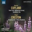 Copland Appalachian Spring Suite, Symphonic Ode, Creston Symphony No.3 : Schwarz / Seattle Symphony Orchestra