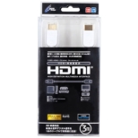 Cyber Hdmi�P�[�u��(White)3m