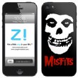 MusicSkins / Misfits - Skull (iPhone5�p)