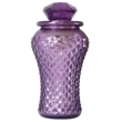 Bottle Lamp With Flameless Candle Amethyst