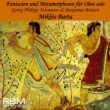 (Oboe)Telemann 12 Fantasies for Flute, Britten : M.Barta(Ob)