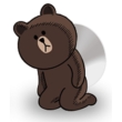 Line Character �X�}�z�X�^���h(�u���E��)