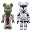 Be@rbrick Star Wars 2 Pack Yoda(Ep2)& Clone Trooper(Ep2)
