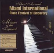 ピアノ作品集/Masters Of The Keyboard-miamiinternational Piano Festival