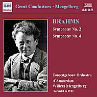 ブラームス（1833-1897）/Sym.2 4： Mengelberg / Concertgebouw.o