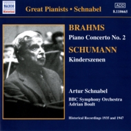ブラームス（1833-1897）/Piano Concerto 2 ： Schnabel(P) Boult / Bbc So +schumann： Kinderszen