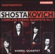 ショスタコーヴィチ（1906-1975）/String Quartet.8 9 13： Sorrel.q