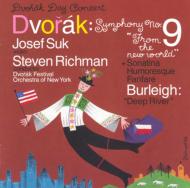 ドヴォルザーク（1841-1904）/Sym.9 Fanfare： Richman / Ny Dvorak Festival O +violin Sonata Etc： Suk(Vn)