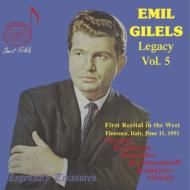 ピアノ・コンサート/Gilels First Recital In The West('51.6.11 Florence Italy)