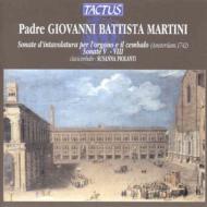 マルティーニ、ジョヴァンニ・バッティスタ（1706-1784）/Keyboard Sonatas.5-8： Piolanti(Cemb)