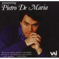 ピアノ作品集/Pietro De Maria Piano Recital