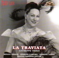 ヴェルディ（1813-1901）/La Traviata： Santini / Teatro Di San Carlo Tebaldi Angelini De Santis Campora Tadde