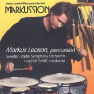 Percussion Classical/Markussion Leoson(Perc)h.schiff / Swedish. rso