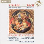 ヴィヴァルディ/Magnificat / Gloria Etc： Hickox / Collegium Musicum 90