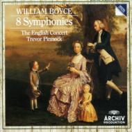ボイス、ウィリアム（1711-1779）/8 Sinfonias： Pinnock / English Concert