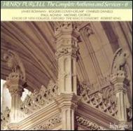 パーセル（1659-1695）/Comp. anthems ＆ Services.6： King / K