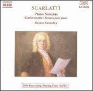 スカルラッティ、ドメニコ（1685-1757）/Keyboard Sonatas： Szokolay(P)