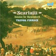 スカルラッティ、ドメニコ（1685-1757）/Keyboard Sonatas： Pinnock(Cemb) (1981)