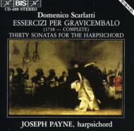 スカルラッティ、ドメニコ（1685-1757）/30 Sonatas： Payne(Cemb)
