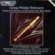 テレマン（1681-1767）/Comp. double Con. with Recorder： Pehrsson Etc