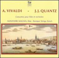 ヴィヴァルディ（1678-1741）/Flute Concertos： Magnin(Fl) Gassmann / Baroque Strings Zurich