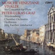 ヴィヴァルディ（1678-1741）/Flute Concertos Op 10 ： P-l.graf(Fl) Faerber / Wurttemberg Co