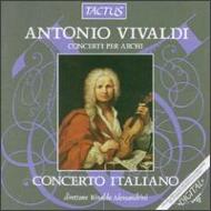 ヴィヴァルディ（1678-1741）/String Concertos： Biondi(Vn) Alessandrini / Concerto Italiano