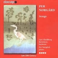 ノアゴー（1932-）/Songs： Thodberg Bertelsen(Br)norgard(P)